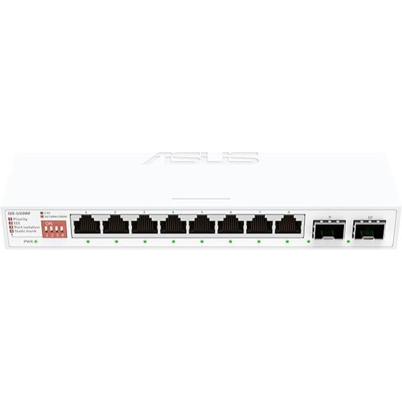 ASUS 5-Port 2.5G/10G SFP+ Unmanaged Switch