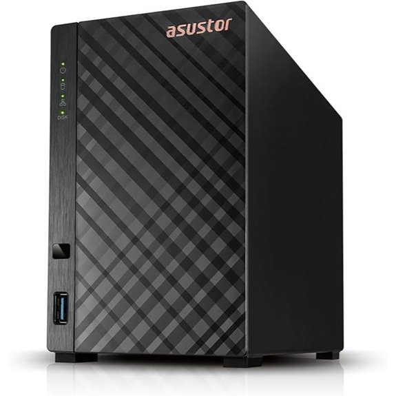 Asustor Drivestor 2 Lite NAS 2-Bay 1GB DDR4