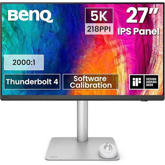 BenQ 27 5K Monitor with Thunderbolt & KVM