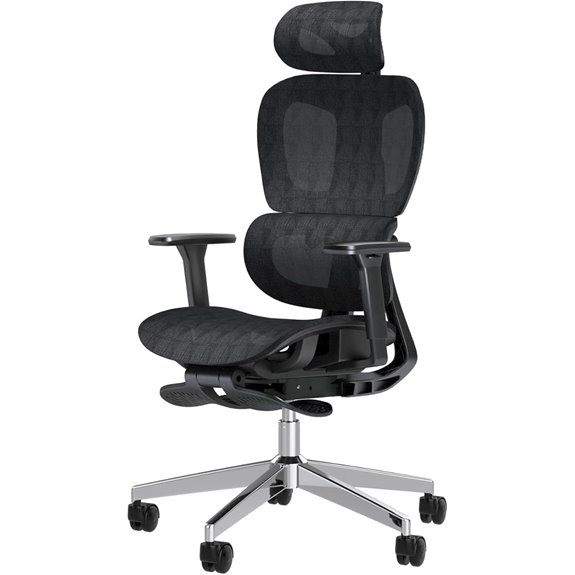 big tall lumbar office chair