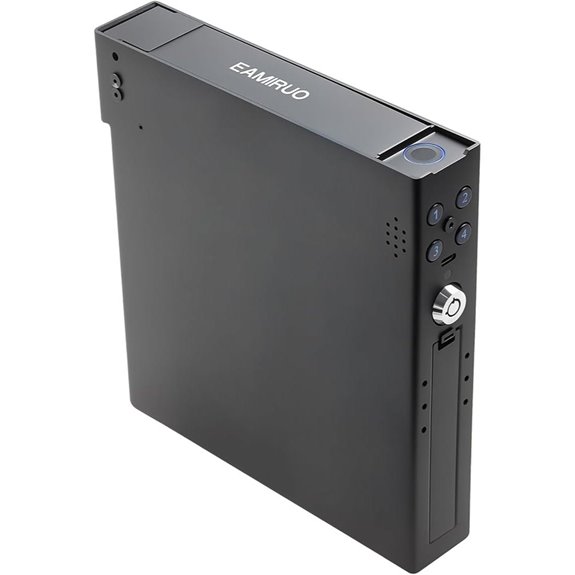 Car Gun Safe with Biometric & Keypad Access