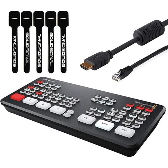 Blackmagic ATEM Mini Pro HDMI Live Stream Switcher Bundle