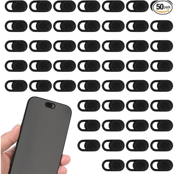 50 Pcs Webcam Cover Slides for Laptop Smartphone Tablet