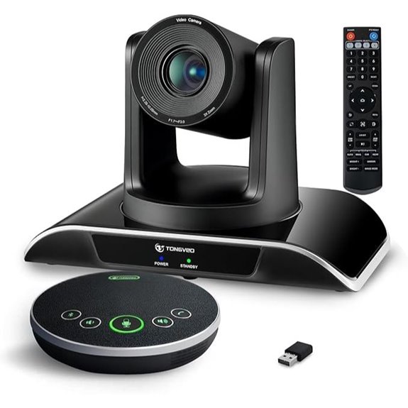 TONGVEO Conference Room Video Camera & Speaker System