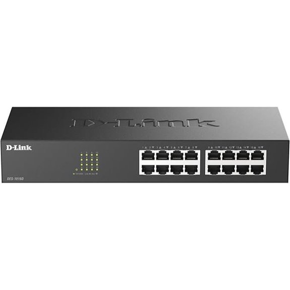 D-Link 16-Port Fast Ethernet Switch (DES-1016D)
