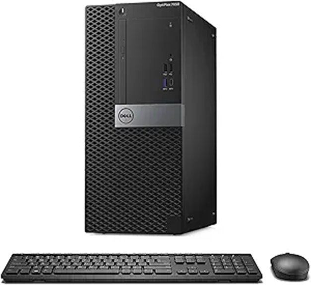 Dell 7050 Mini Tower Desktop with i7-7700