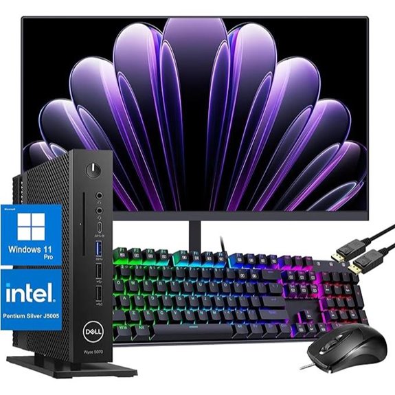 Dell Wyse 5070 Mini Desktop with 4K Monitor