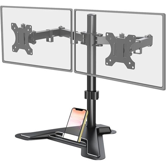 Mount Pro Dual Monitor Stand with Adjustable Arms