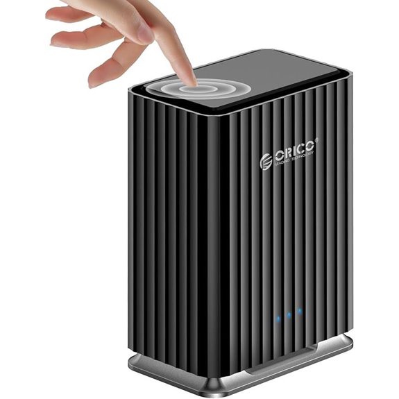 ORICO 2-Bay USB-C Hard Drive Enclosure (48TB)