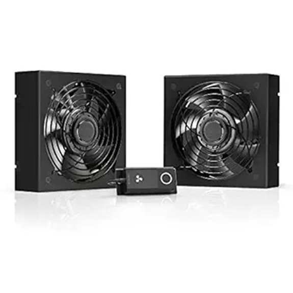 AC Infinity Rack Roof Fan Kit with Dual Quiet Fans