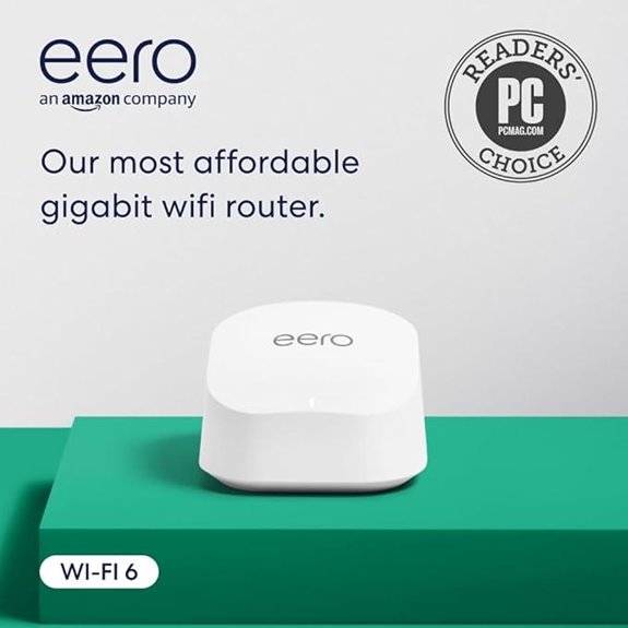 Amazon eero 6+ Mesh WiFi Router 1-Pack