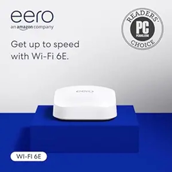eero Pro 6E Mesh WiFi Router 2.5 Gbps 2000 sq. ft