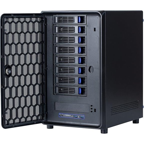 8-Bay DIY NAS Case with Hot Swap Backplane