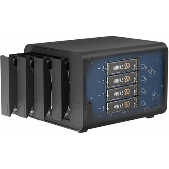 TERRAMASTER D8 Hybrid HDD/NVMe Enclosure 8Bay