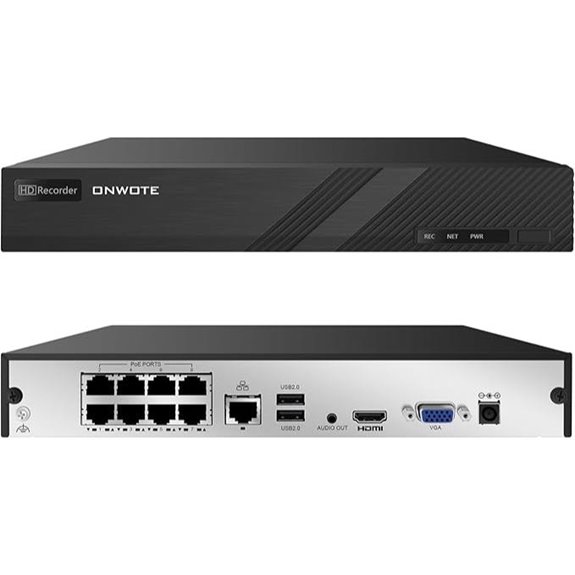 ONWOTE 8-Channel 4K PoE NVR Security Recorder