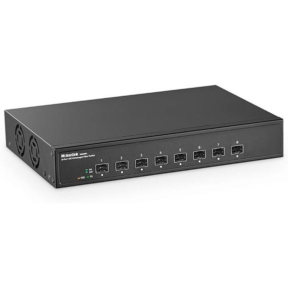 MokerLink 8 Port 10G SFP+ Fiber Switch