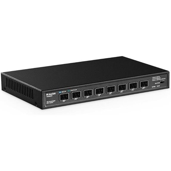 MokerLink 8-Port 10Gbps SFP+ Unmanaged Ethernet Switch