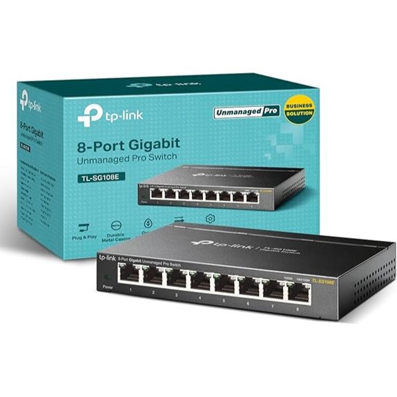 TP-Link 8-Port Gigabit Managed Switch