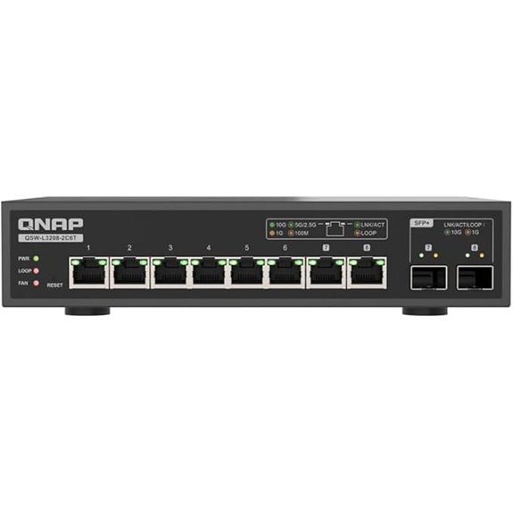 QNAP 8-Port Multi-Gig Network Switch