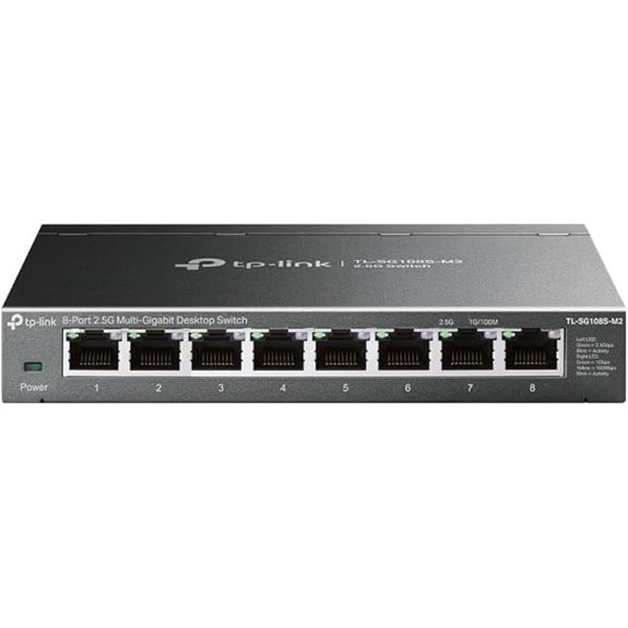 eight port multi gigabit switch