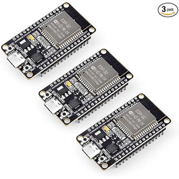 ELEGOO ESP-32 Development Board 3-Pack with WiFi/Bluetooth