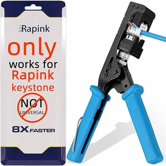 Rapink Keystone Jack Punch Down Tool for Ethernet