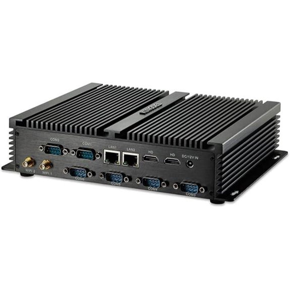 KINGDEL Fanless Industrial Mini PC with i7 8GB RAM