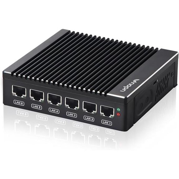 Fanless Micro Firewall with Quad-Core Intel J4125