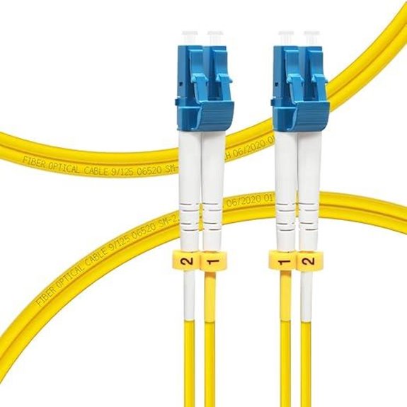 FLYPRO Fiber Optic LC to LC Patch Cable 2m