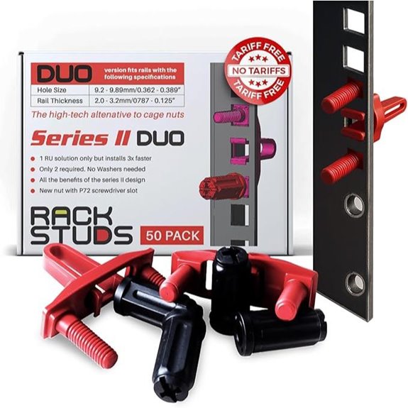 DUO50 1RU Series II Rack Mount Solution 50 Pack