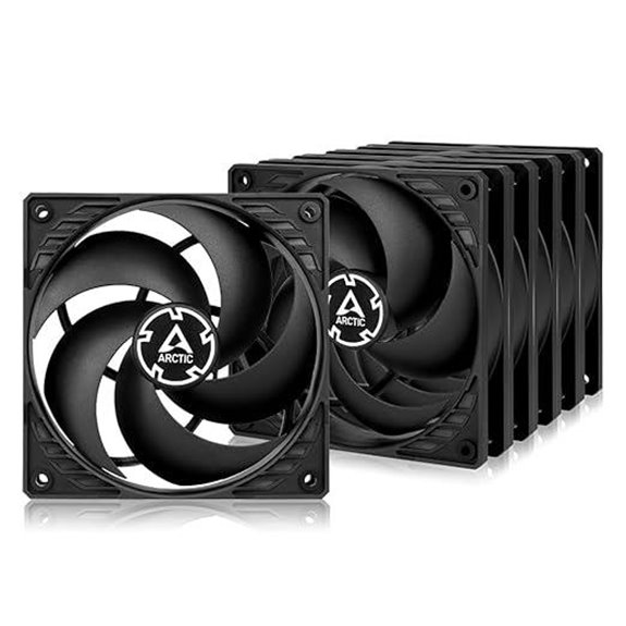 ARCTIC P12 PWM PST 120mm Case Fans (5-Pack)