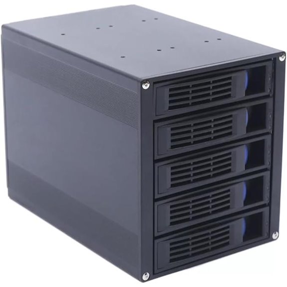 5 Bay Hot Swap HDD Enclosure