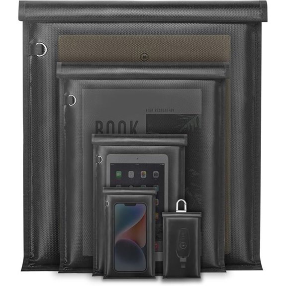 Yaokvide 5 Pack Faraday Bags for Devices