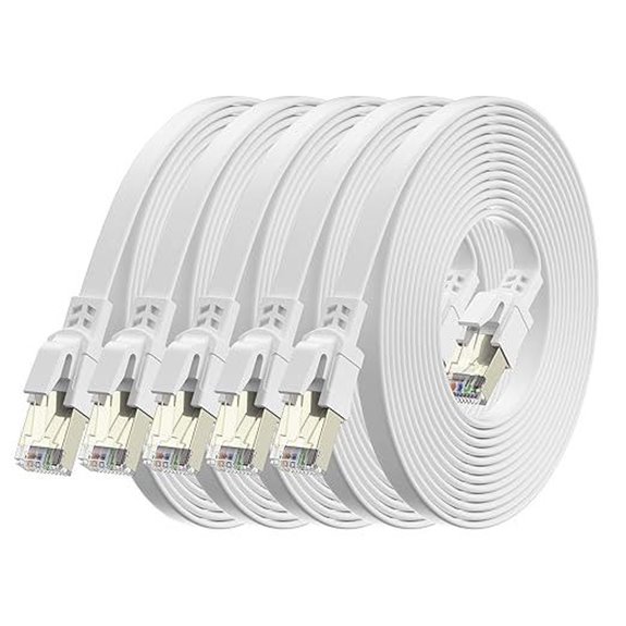 Cat 8 Ethernet Cable 3 FT 5 Pack