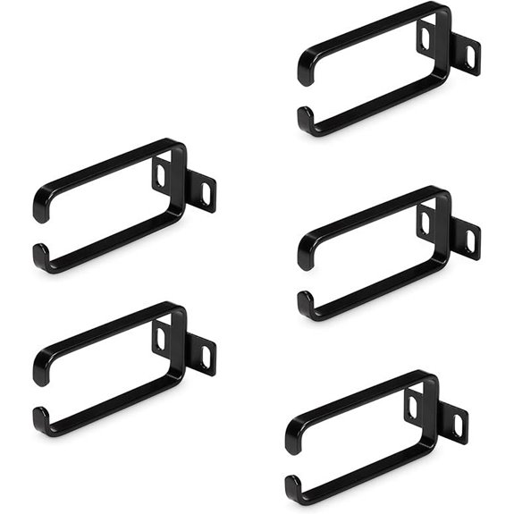StarTech 5-Pack 1U Vertical Cable Management Hooks