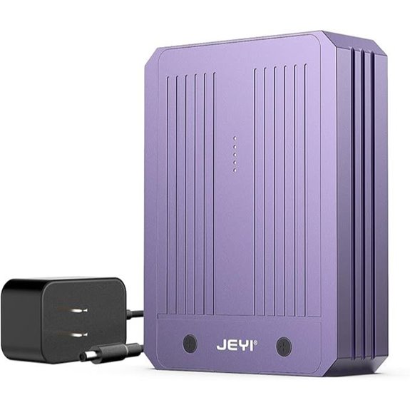 JEYI Quad NVMe Enclosure 4-Bay USB4 SSD Dock