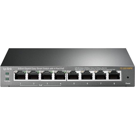 TP-Link TL-SG108PE V3 8-Port Gigabit PoE Switch