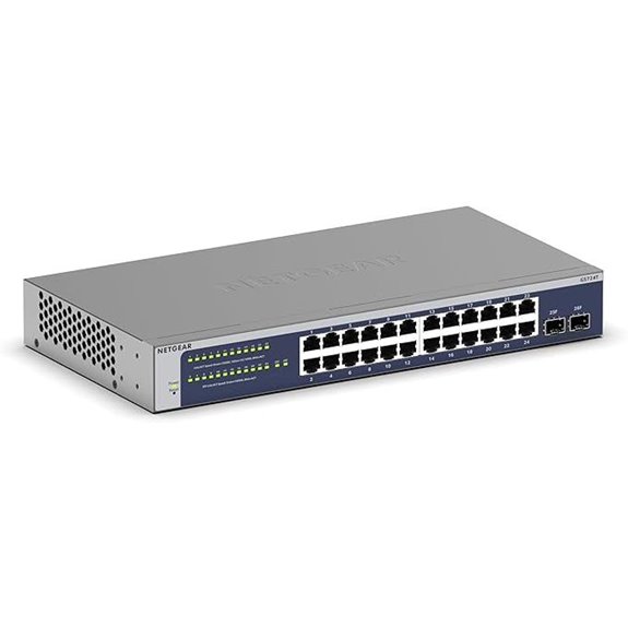 NETGEAR 24-Port Gigabit Ethernet Smart Switch
