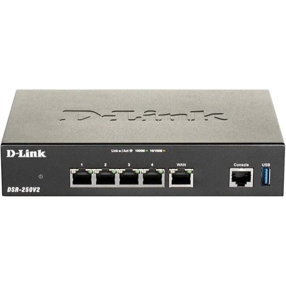 D-Link Gigabit VPN Router with Failover and Encryption