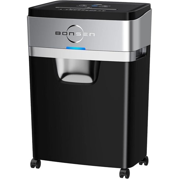 BONSEN 20-Sheet Heavy Duty Cross-Cut Paper Shredder