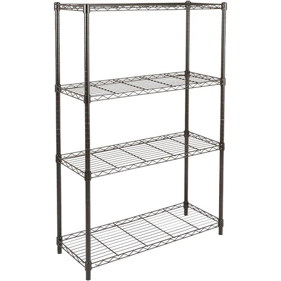Amazon Basics Heavy Duty Steel Wire Shelving Organizer