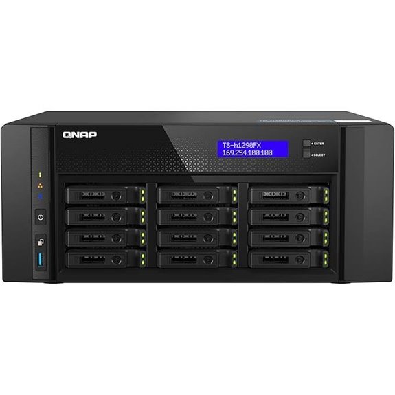 QNAP TS-h1290FX 12-Bay NVMe/SATA NAS for Business