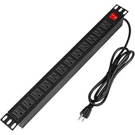 Heavy Duty 12-Outlet Power Strip Surge Protector