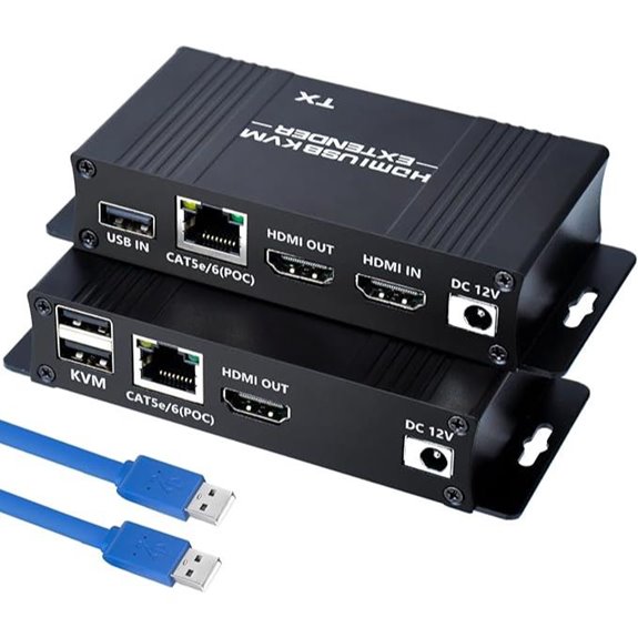HDMI KVM Extender over Cat5e/6/7 1080p