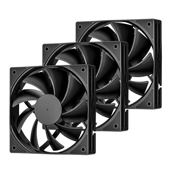 DARKROCK 3-Pack 120mm High Performance Computer Fans