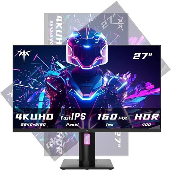 KTC 27 4K Gaming Monitor HDR 160Hz Adjustable