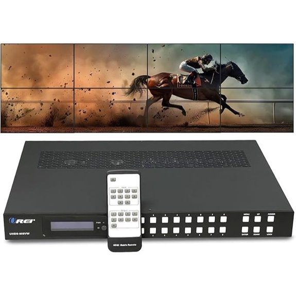 OREI 4K HDMI Matrix Switch with Remote
