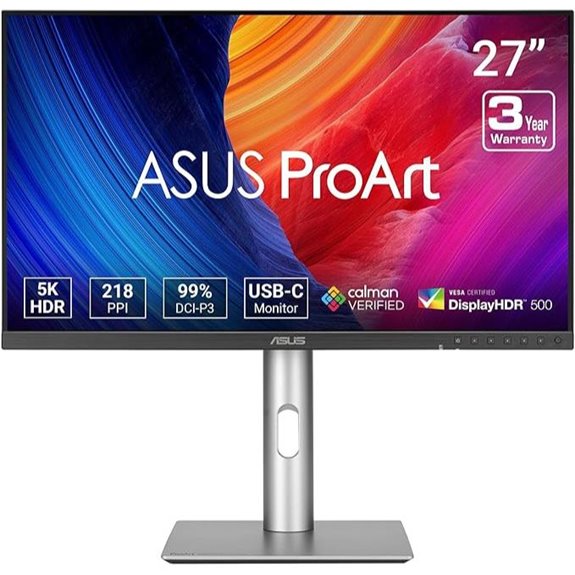 ASUS ProArt 27” 5K HDR Professional Monitor