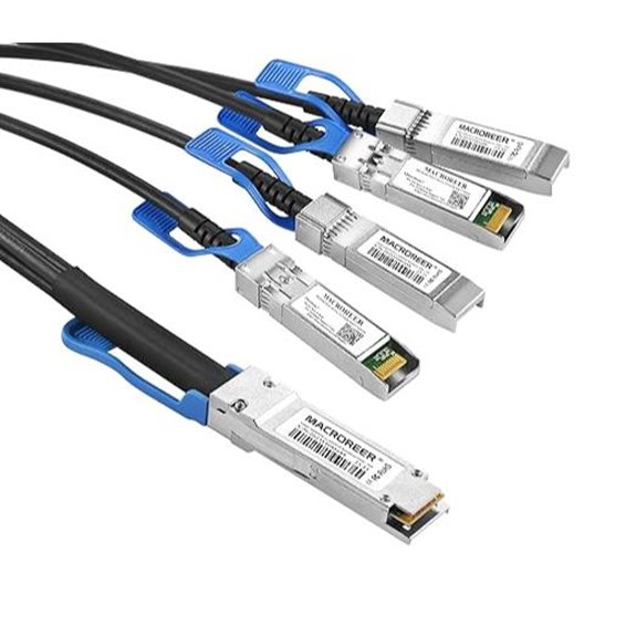 100GbE QSFP28 to 4x 25GbE SFP28 DAC Splitter Cable