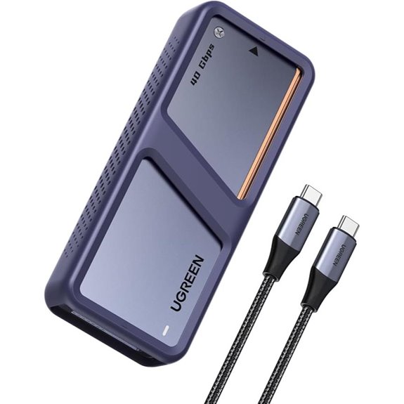 UGREEN 40Gbps NVMe M.2 SSD Enclosure with Cooling